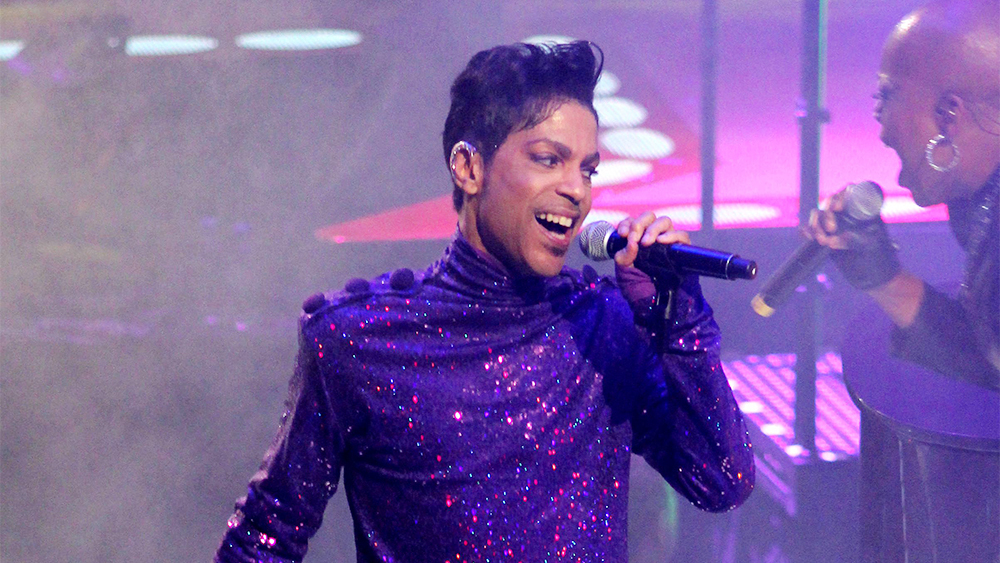 Prince in concert, Welcome To America Tour, Madison Square Garden, New York, America - 18 Jan 2011